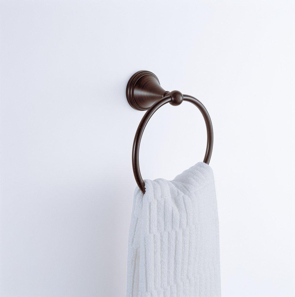 Brizo Polished Nickel Round Closed Towel Ring 
