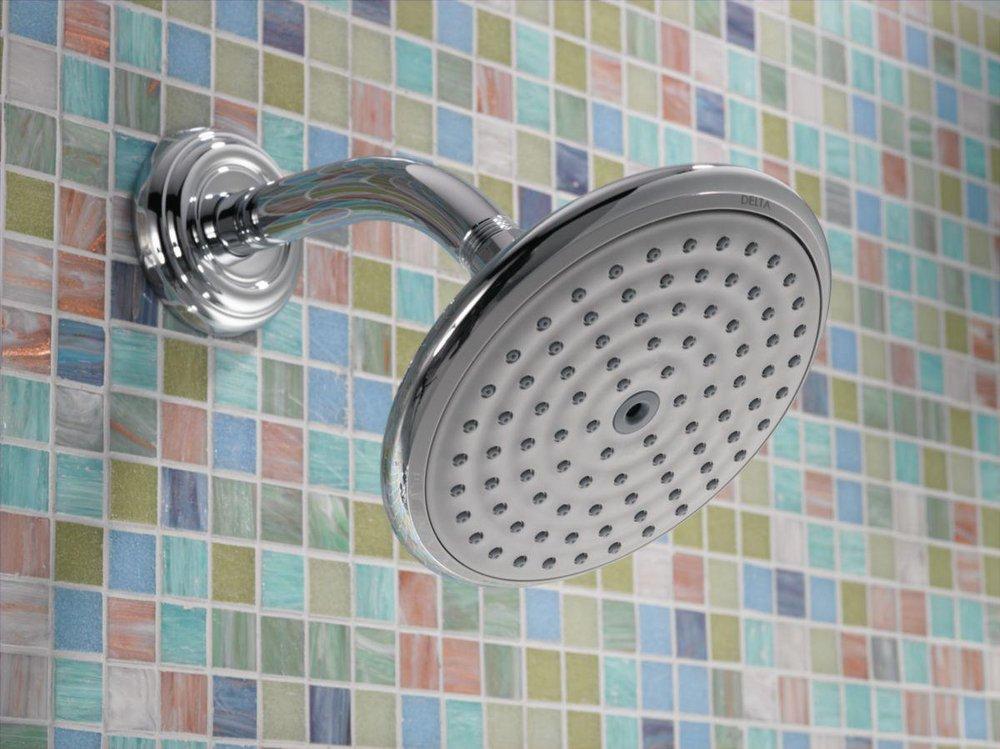 Delta Faucet Chrome 1/2 x 7 in. NPT Brass Shower Arm 