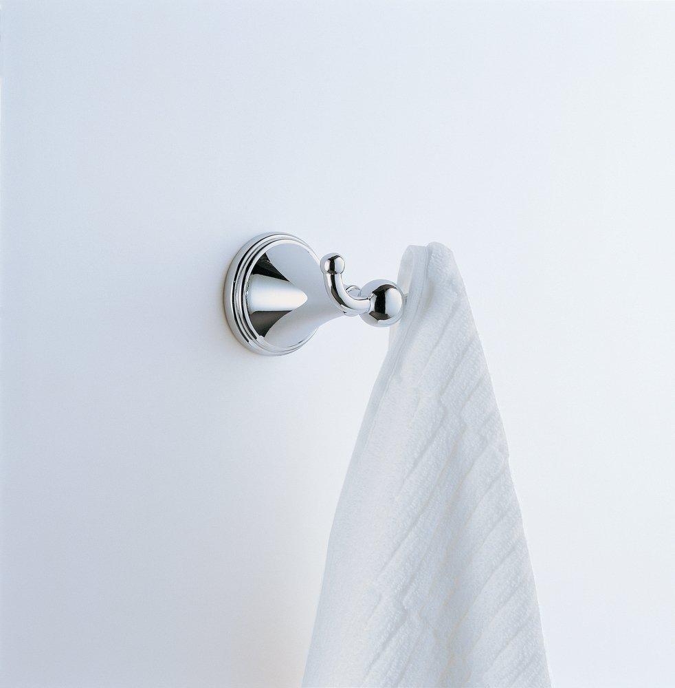 Brizo Polished Nickel 2-Hook Robe Hook 