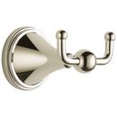 Brizo Polished Nickel 2-Hook Robe Hook 