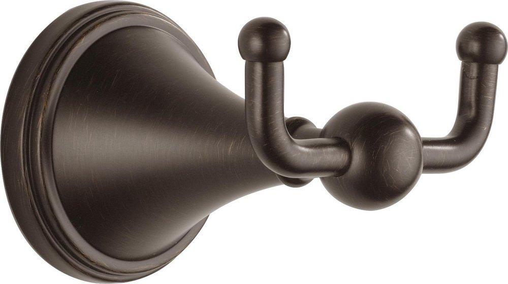 Brizo Venetian Bronze 2-Hook Robe Hook 