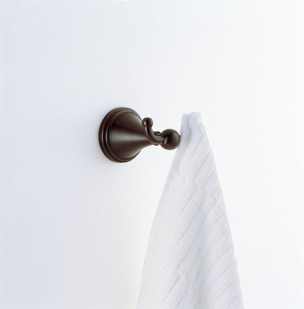 Brizo Venetian Bronze 2-Hook Robe Hook 