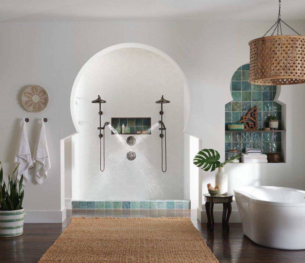 Brizo Venetian Bronze 2-Hook Robe Hook 