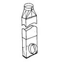 M & M Manufacturing Silver 2-1/4 in. Steel Dryer Vent 