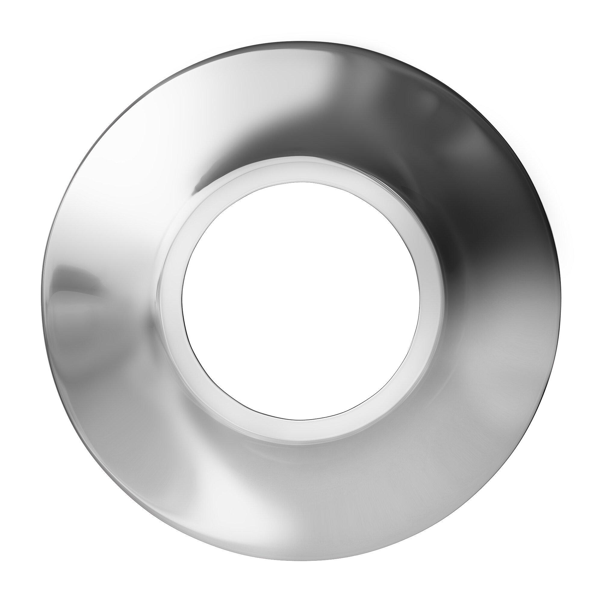 Jones Stephens Chrome Plated 5/8 in. OD Shallow Escutcheon 