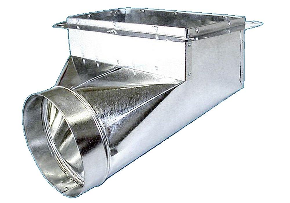 M & M Manufacturing 8 x 9 in. 90 Degree Boot 28 ga 