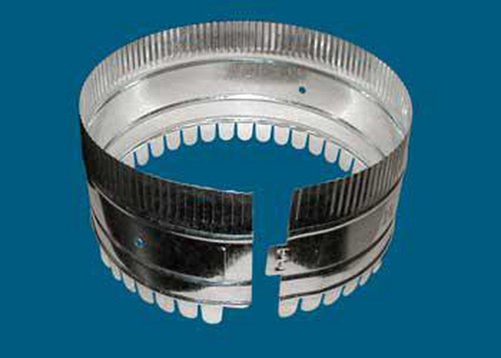M & M Manufacturing 5 in. Duct Coupling in Round Duct 