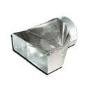 M & M Manufacturing 6 in. Adapter Galvanized Steel 30 ga 