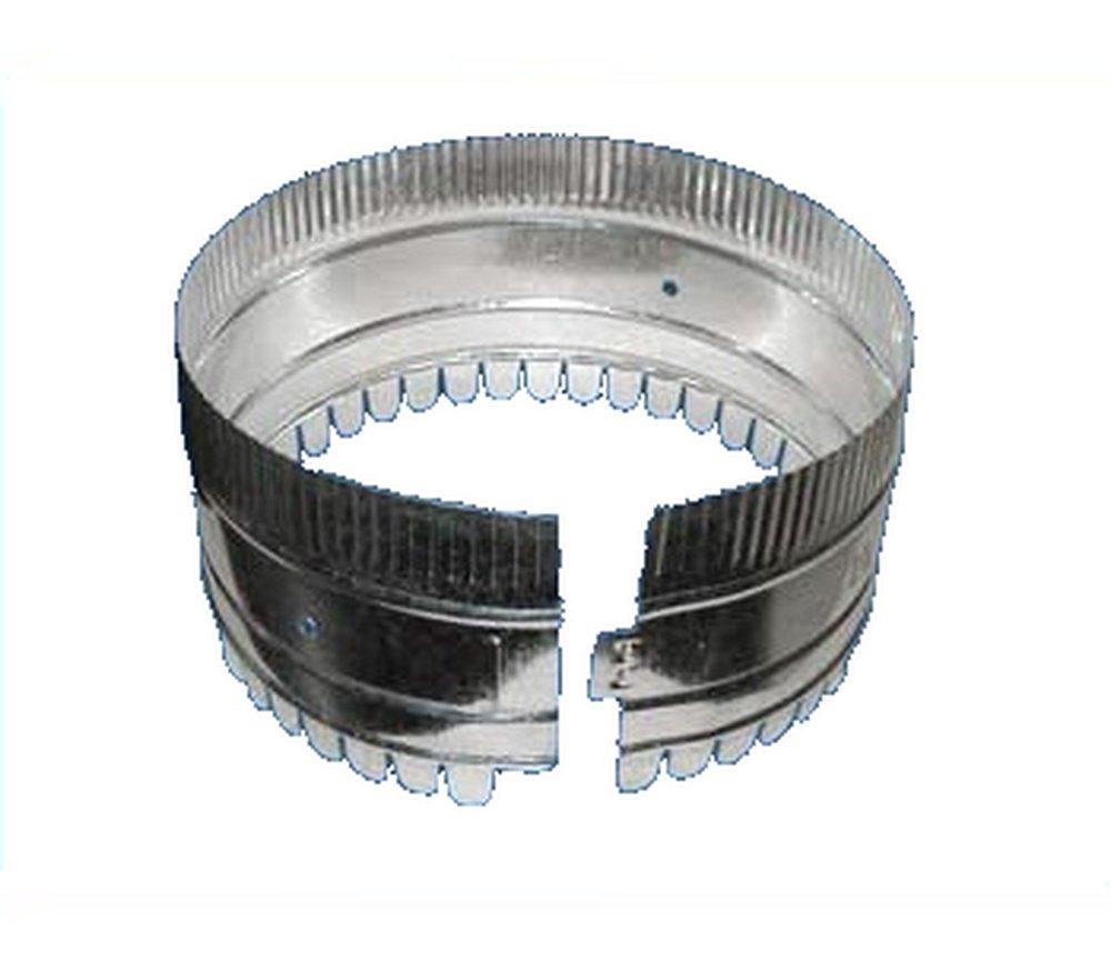 M & M Manufacturing 12 in. Galvanized Steel Starting Collar in Round Duct 