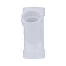 White PVC DWV Double Wye 