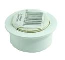 Rectorseal White Slip Schedule 40 PVC Adapter and Plug 