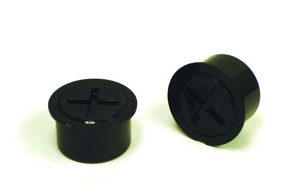 Rectorseal Black Slip Schedule 40 ABS Adapter and Plug 