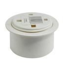 Rectorseal White Slip Schedule 40 PVC Adapter and Plug 