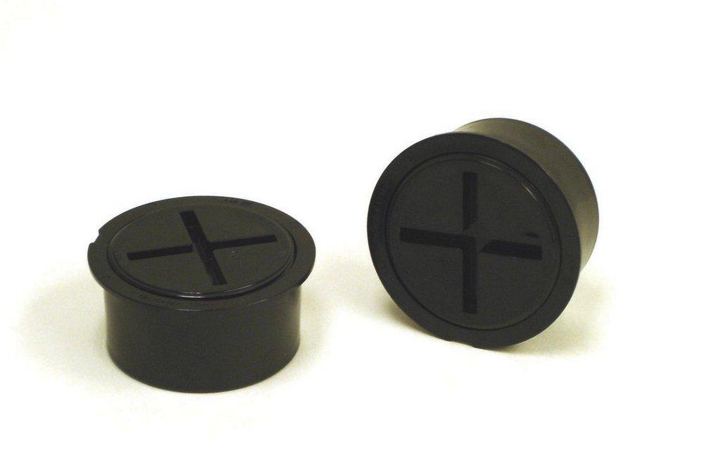 Rectorseal Black Slip Schedule 40 ABS Adapter and Plug 