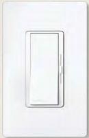 Electric Low Voltage Dimmer with Night Light in White