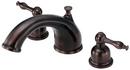 Roman Tub with Trim Kit with Double Lever Handle in Oil Rubbed Bronze