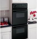 Black on Black Black on Black 24 DOUBLE WALL OVEN 