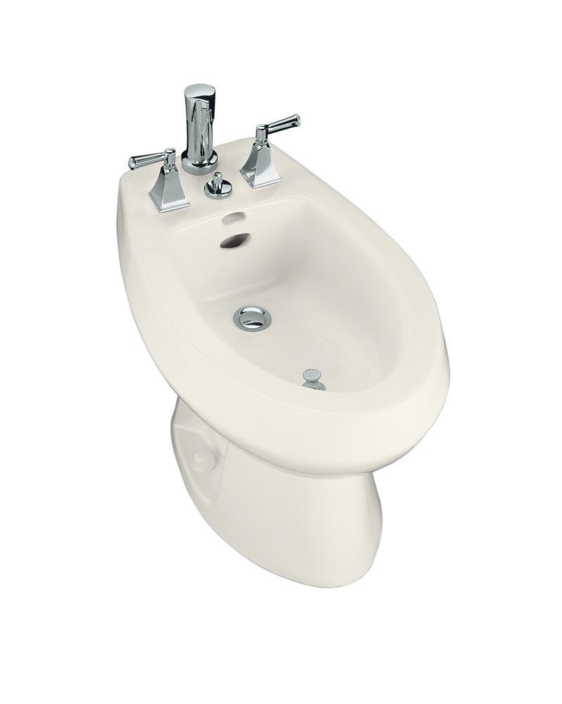 KOHLER Biscuit Vertical Spray Bidet 