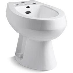 Vertical Spray Bidet in White