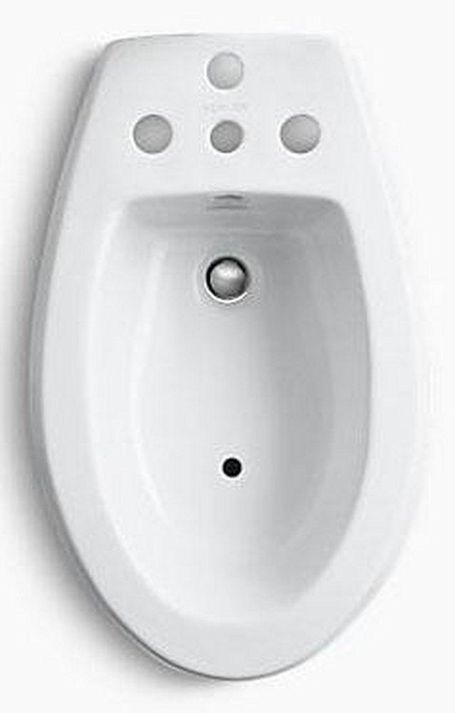 KOHLER White Vertical Spray Bidet 