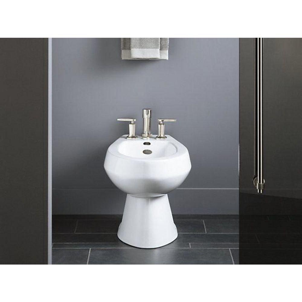 KOHLER White Vertical Spray Bidet 