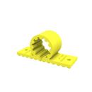 HoldRite&trade; Yellow Kynar Flex&reg; Standard Pipe Clamp 