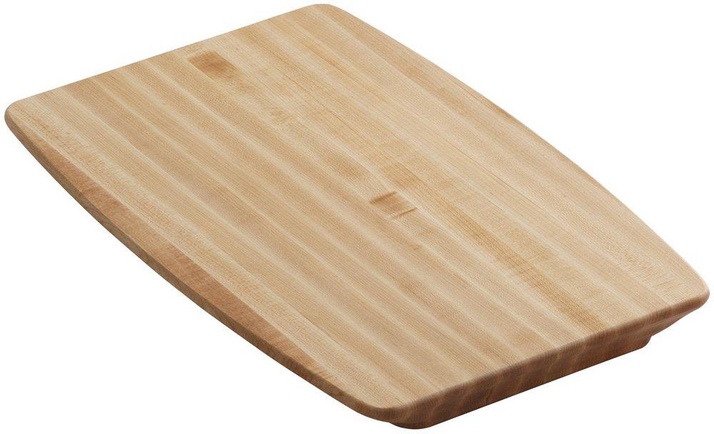 KOHLER Natural Wood 15-3/4 in. Hardwood Cutting Board 