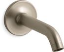 KOHLER Vibrant&reg; Brushed Bronze Wall Mount Bath Spout 