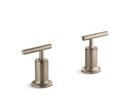 Wall Mount Tub Faucet Lever Handle Trim in Vibrant® Brushed Bronze