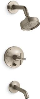 KOHLER Vibrant&reg; Brushed Bronze Single Handle Single Function Bathtub & Shower Faucet (Trim Only) 