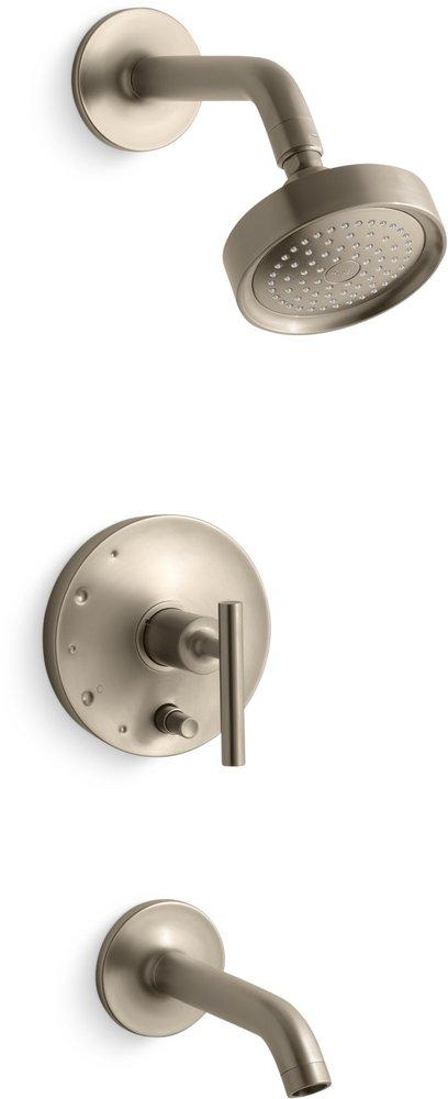 KOHLER Vibrant&reg; Brushed Bronze Single Handle Single Function Bathtub & Shower Faucet (Trim Only) 