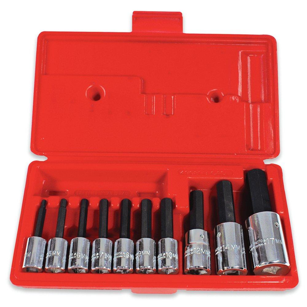 Stanley-Proto Full Polish Metric Hex Bit Set 