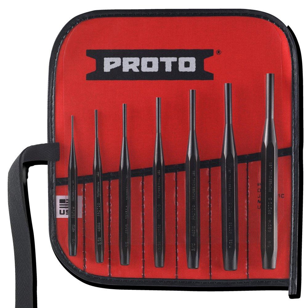 Stanley-Proto Black Oxide Industrial Stud Punch 