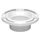 Oatey&reg; White PVC Long Pattern Level Flange 