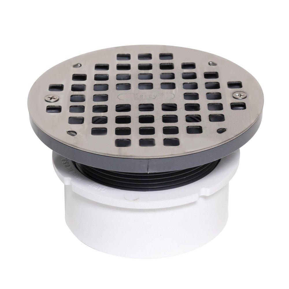Oatey&reg; Stainless Steel Hub Plastic Stainless Steel General Purpose Drain 