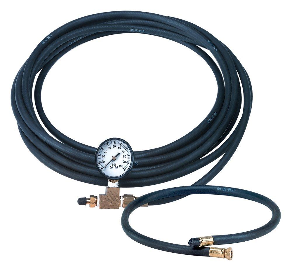 Cherne Black Extension Hose with Gauge 