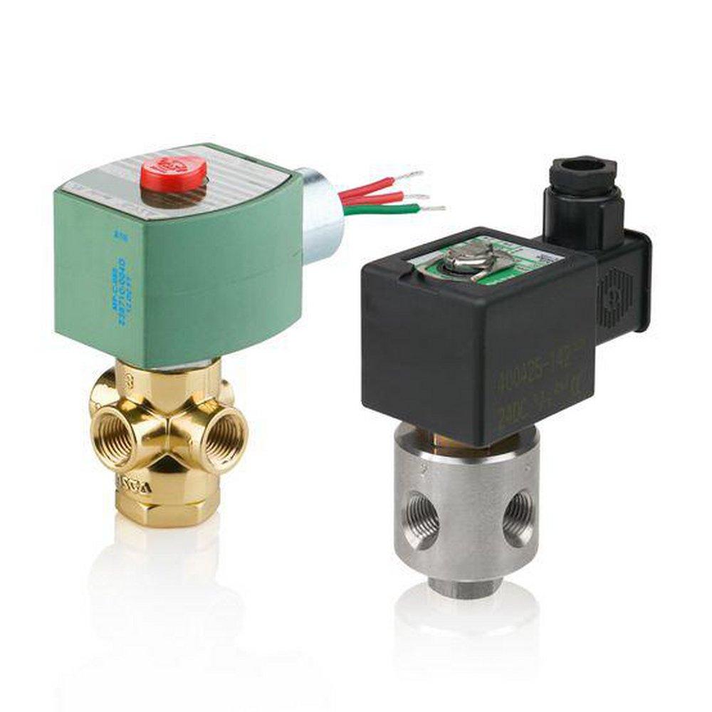 Asco Pneumatic Controls Solenoid Valve 150 psi 4 in. Brass and Stainless Steel 