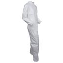 KleenGuard&trade; White Microporous Film Laminate Coverall in White 