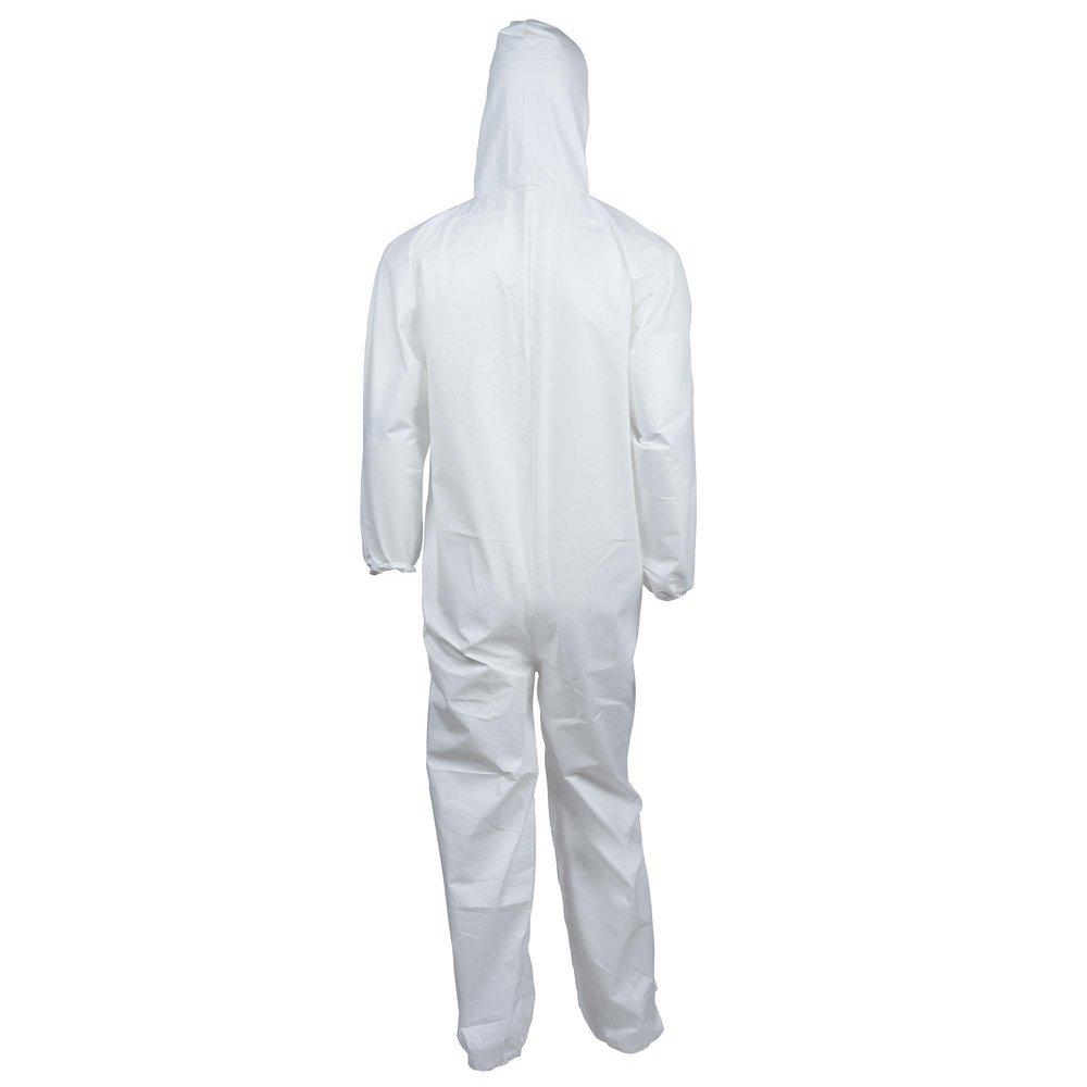 KleenGuard&trade; White Film Laminate Coverall in White 