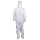 KleenGuard&trade; White Film Laminate Coverall in White 