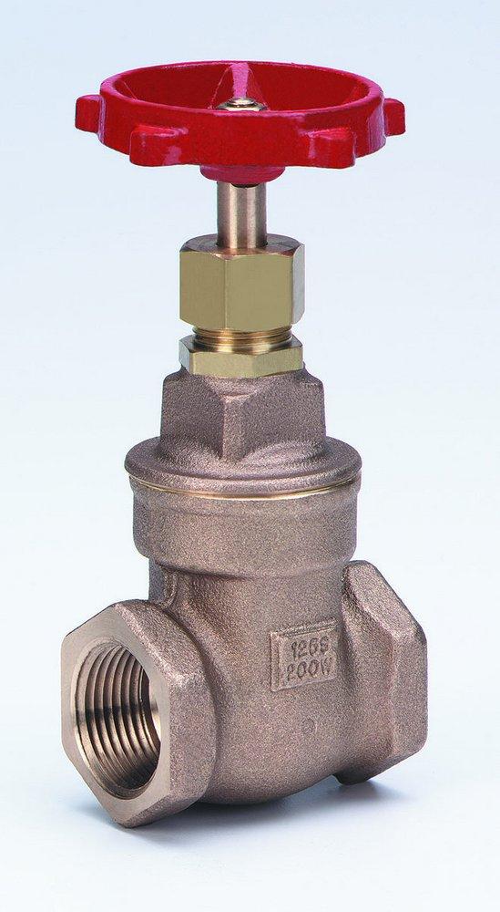 Milwaukee Valve Bronze Threaded Gate Valve 