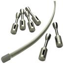 Progress Lighting Brushed Nickel 12 ft. Feet of Flex Track with 6 Support Stems 