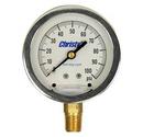 Christy's 2-1/2 in. Liquid Filler Pressure Gauge 
