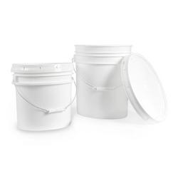 3-1/2 gal. Plastic Bucket in White