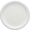 5 gal Plastic Lid With Gasket in White