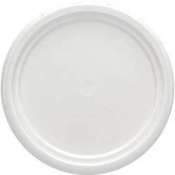 5 gal Plastic Lid With Gasket in White