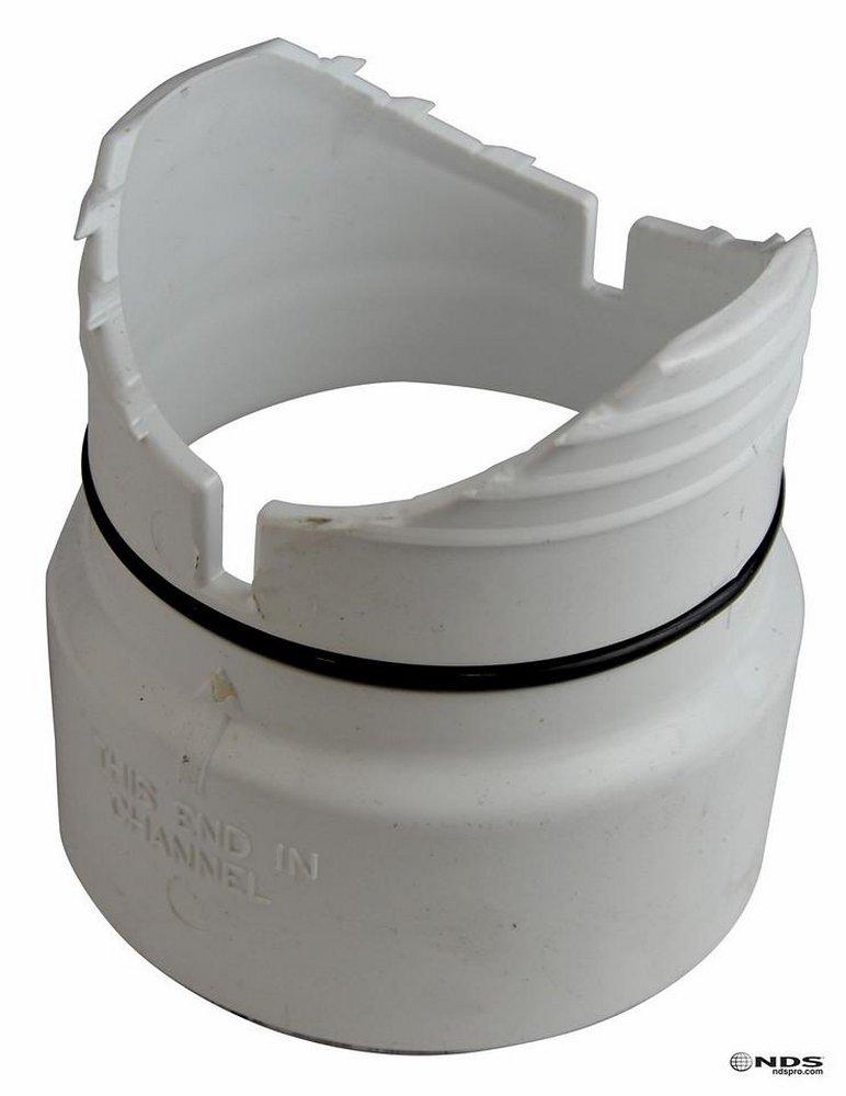 NDS Grey Plastic Adapter and Bottom Outlet 