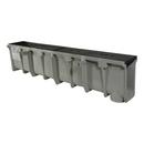 9-37/100 in. x 4 ft. HDPE Neutral Channel with Grate