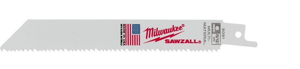 Milwaukee&reg; Silver Reciprocating Saw Blade 