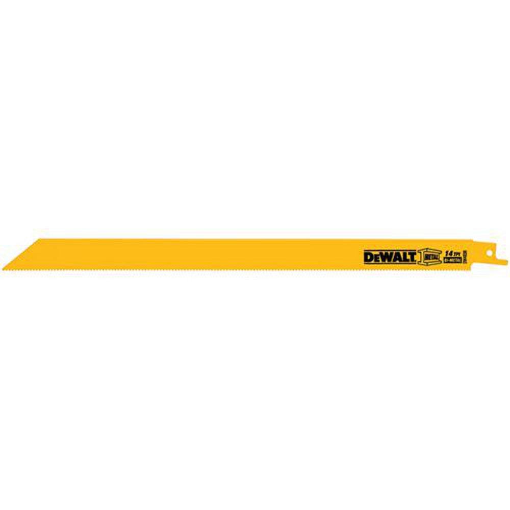 DEWALT 14 TPI Metal Cutting Reciprocating Saw Blade 